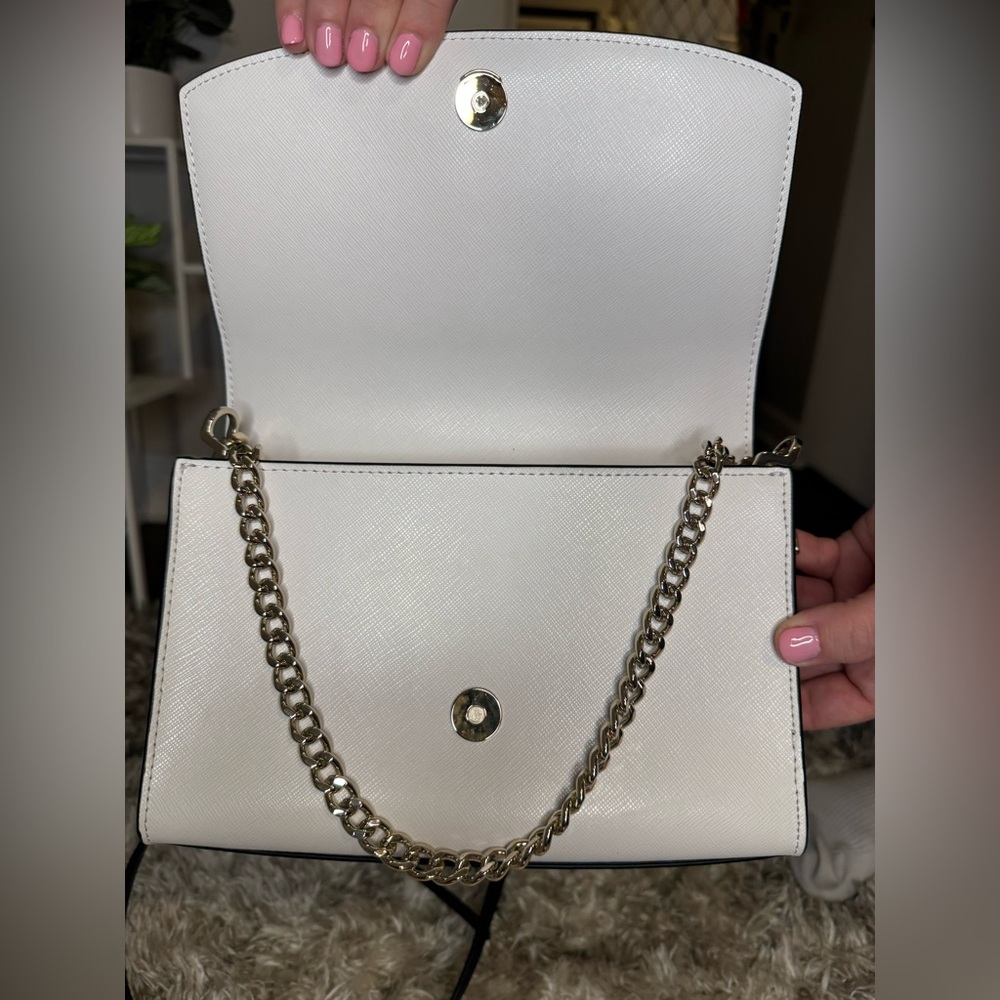 Kate Spade Taupe and White Crossbody Bag - Picture 7 of 15